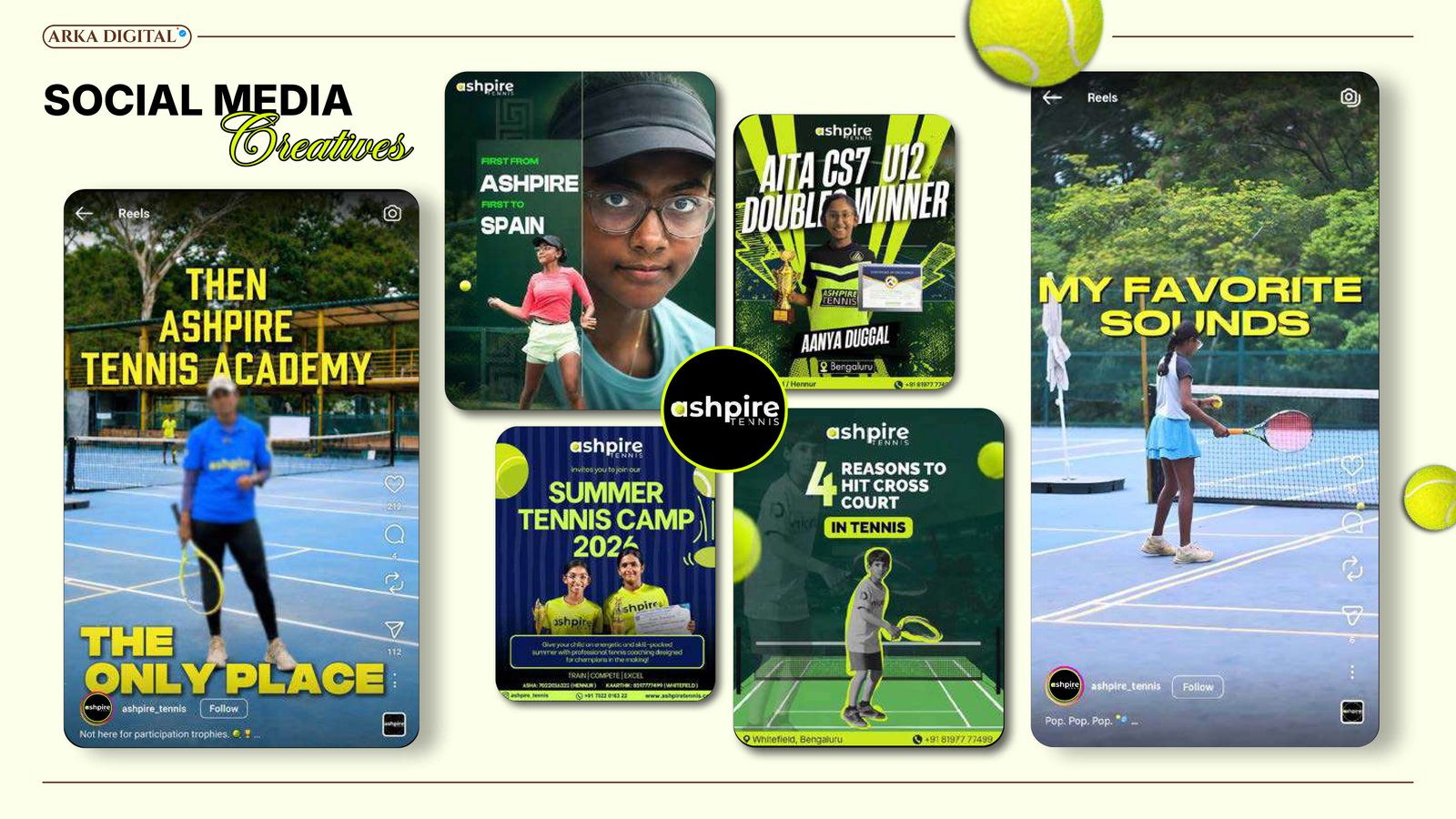 Ashpire Tennis Creatives